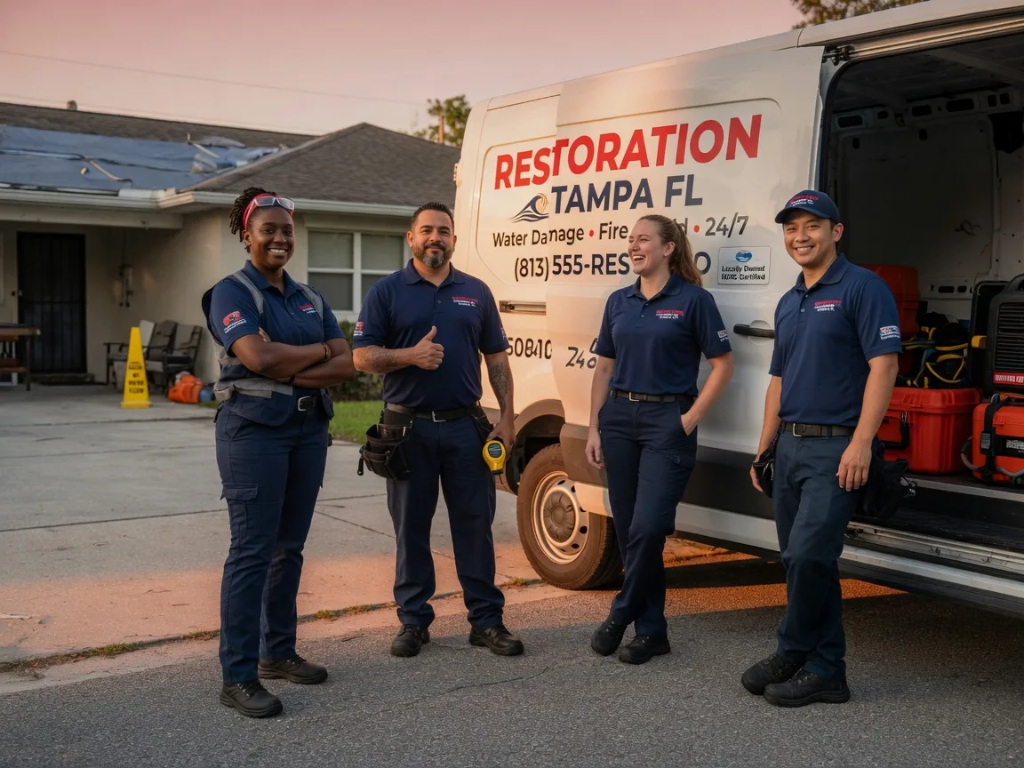Water Damage Restoration company in Burlington, MI