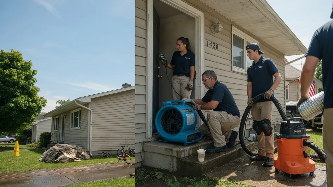 Water Damage Restoration in Burlington, MI near me